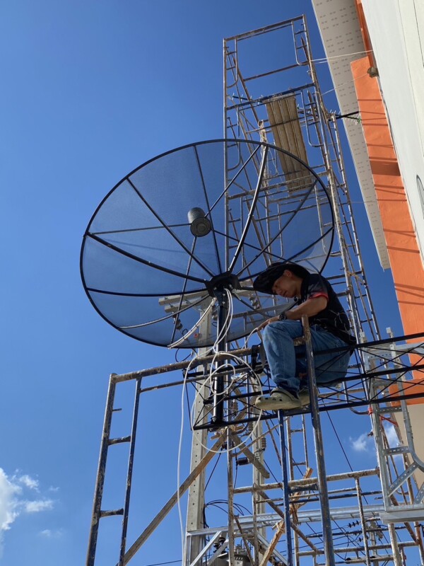 รับซ่อมจานดาวเทียมบางกะเจ้า