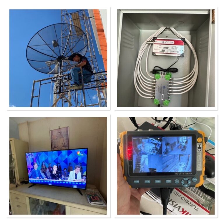 รับติดตั้งเสาอากาศทีวีสำโรง