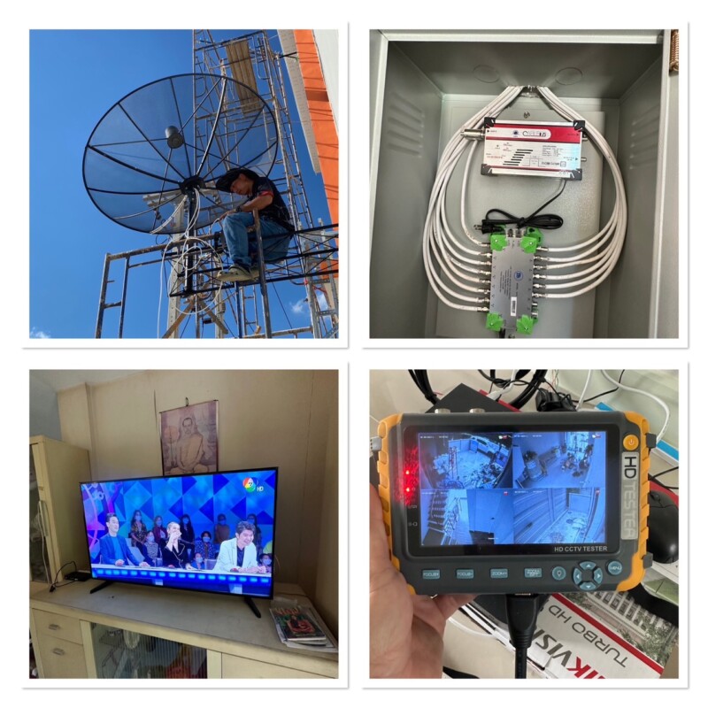 รับติดตั้งเสาอากาศทีวีสำโรง