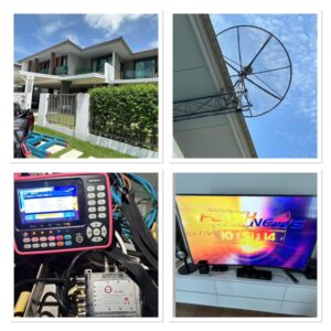 รับติดตั้งเสาอากาศทีวีบางพลี