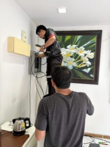 รับซ่อมจานดาวเทียมบางโฉลง