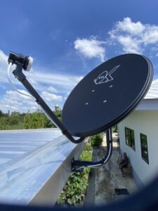 รับติดตั้งจานดาวเทียมบางปู